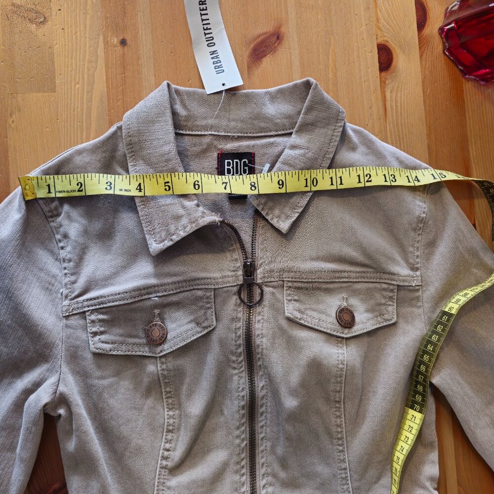 Urban Outfitters -  June Zip-Front Mini Dress Size 6 - Picture 12 of 16